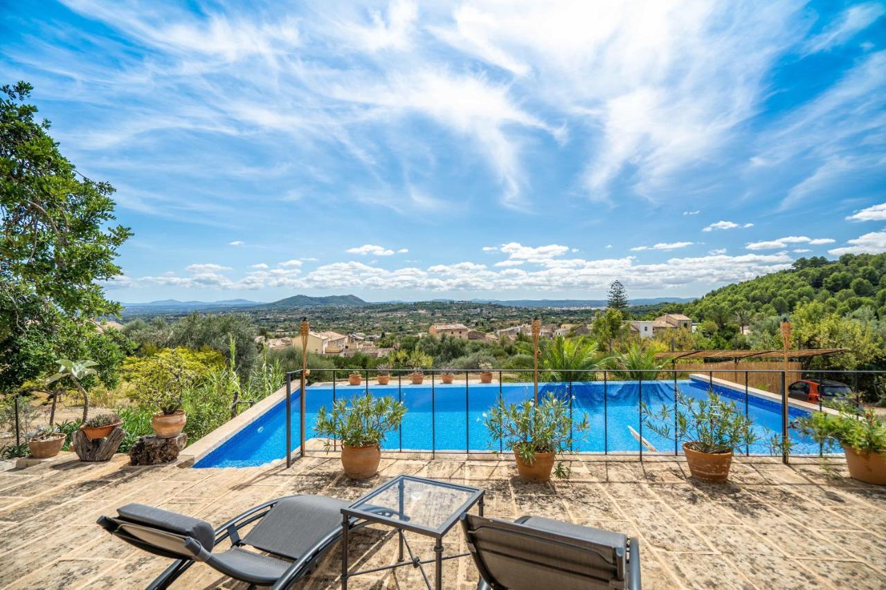 Can Pulit - Finca Romantica Para 2 Con Piscina Y Vistas En Selva  Eksteriør billede