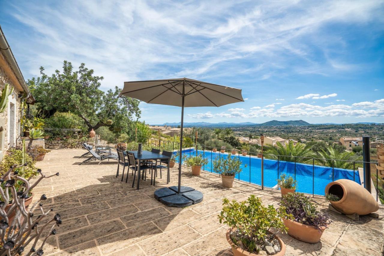 Can Pulit - Finca Romantica Para 2 Con Piscina Y Vistas En Selva  Eksteriør billede