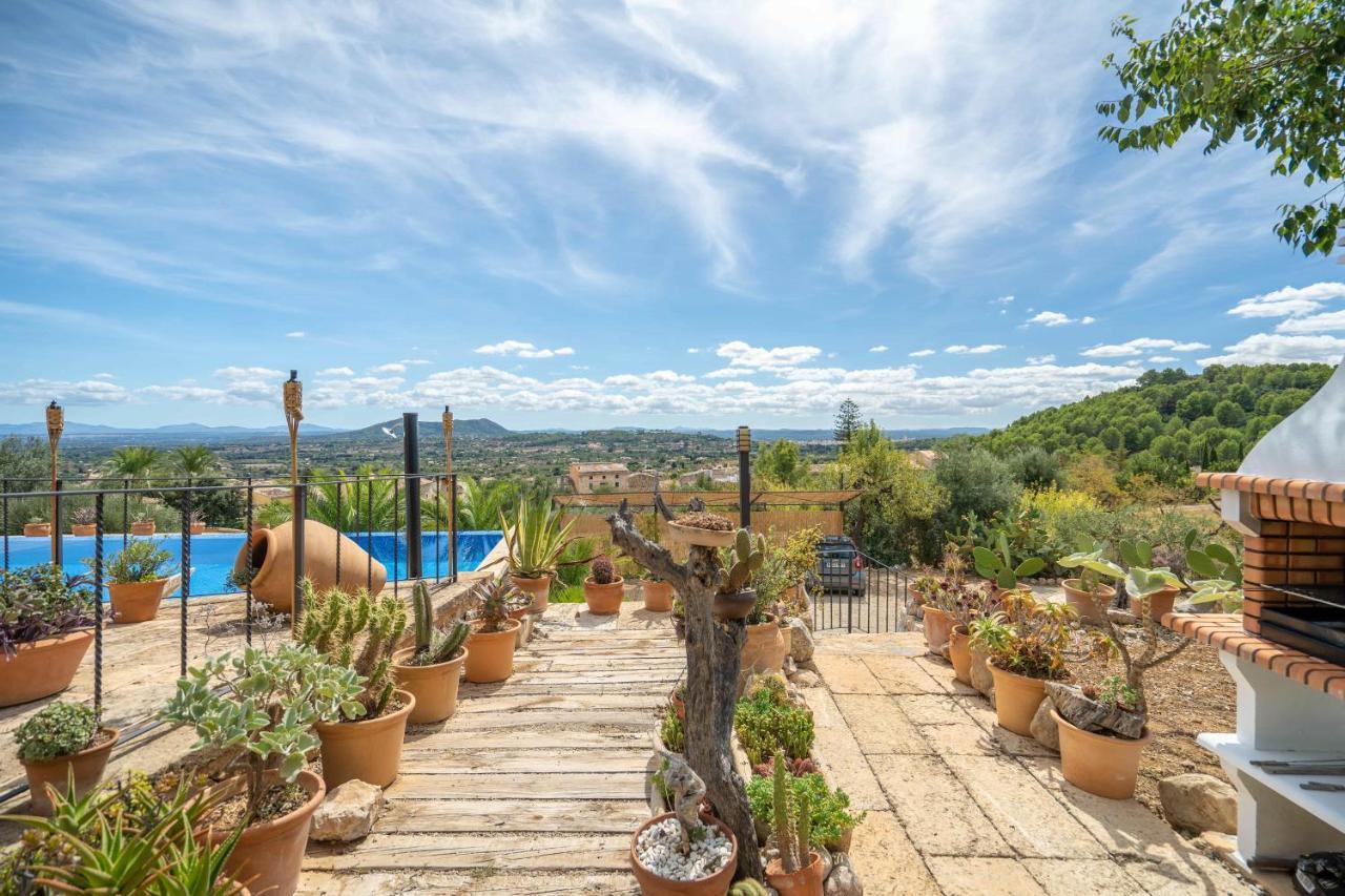 Can Pulit - Finca Romantica Para 2 Con Piscina Y Vistas En Selva  Eksteriør billede